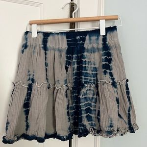 Oliviaceous Tie Dye Skirt
